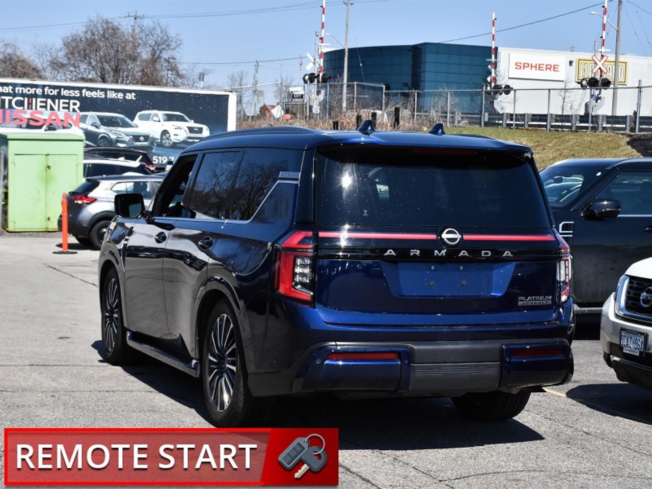 2025 Nissan Armada Platinum w/Captain Chairs   Leather   Roof   360 C Photo