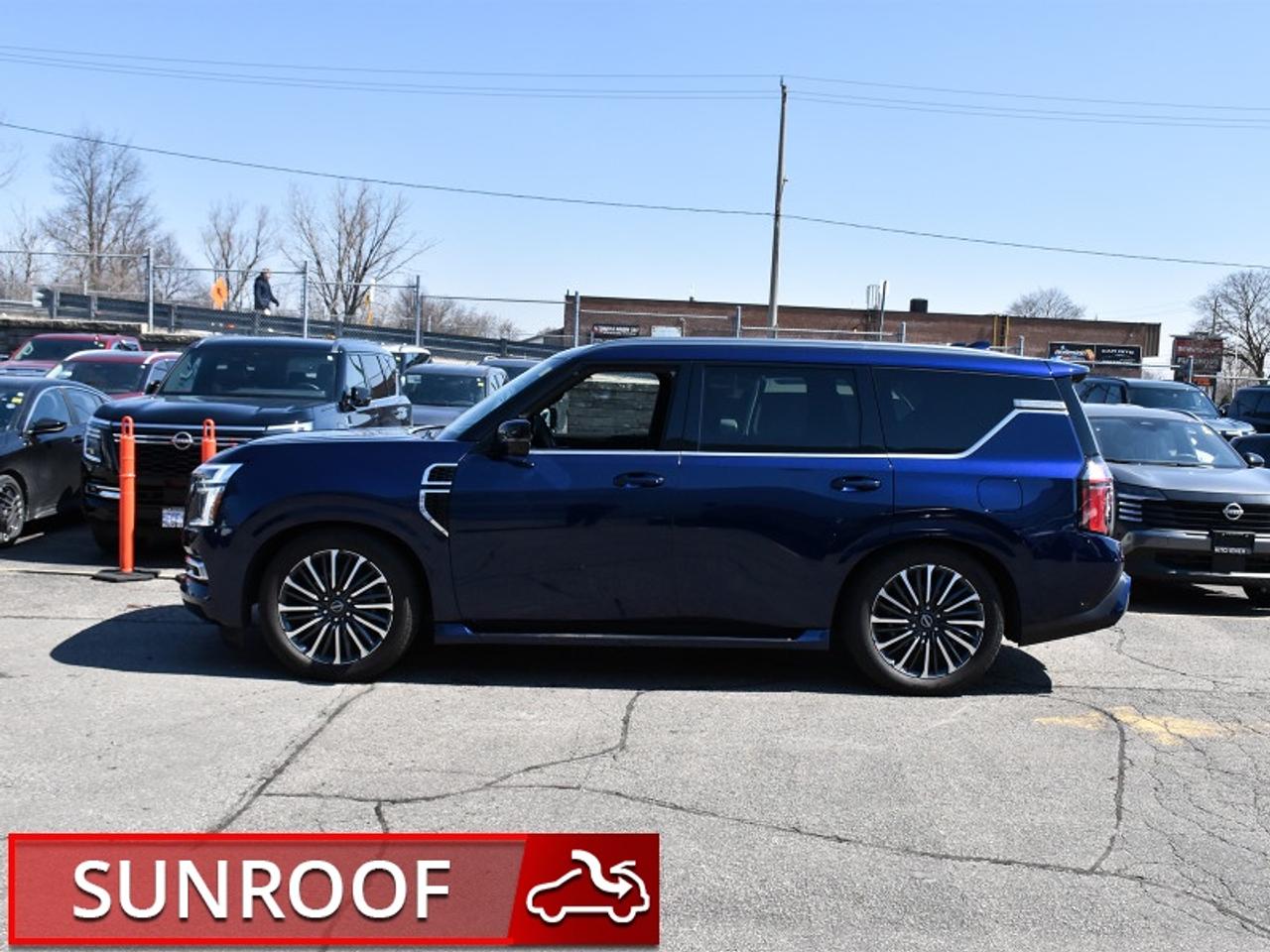2025 Nissan Armada Platinum w/Captain Chairs   Leather   Roof   360 C Photo2