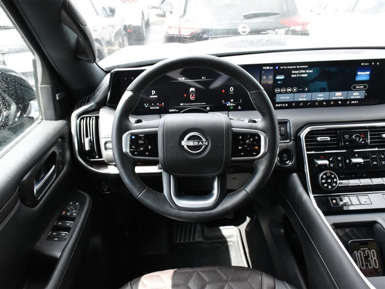 2025 Nissan Armada Platinum w/Captain Chairs   Leather   Roof   360 C Photo