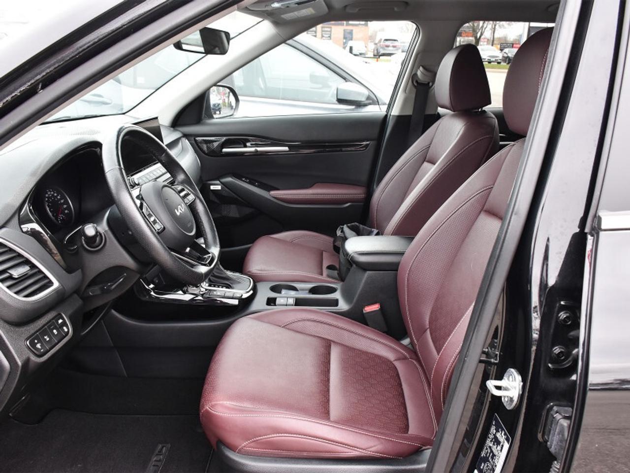 2023 Kia Seltos SX Turbo AWD w/Burgundy Interior   Leather   Roof Photo