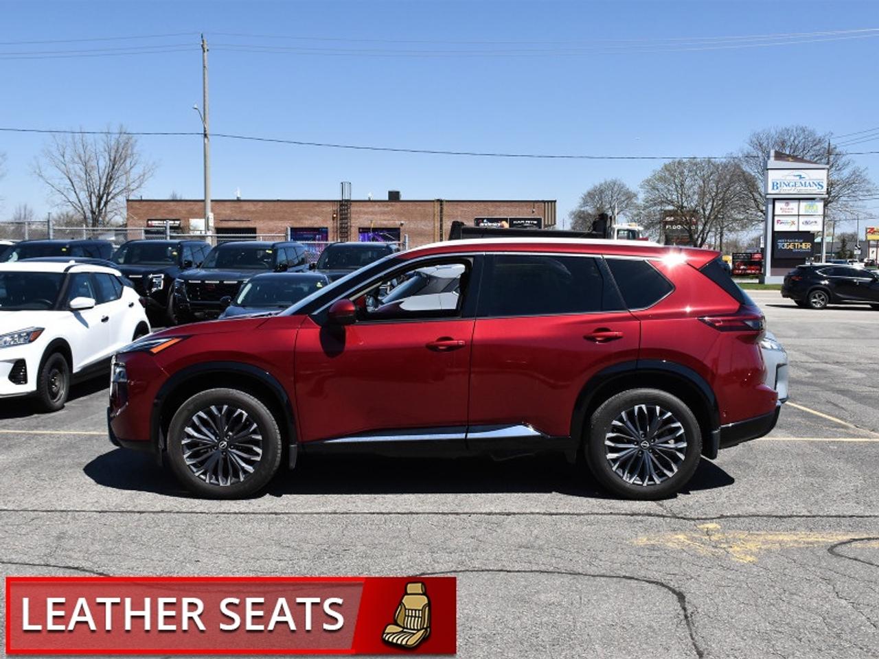 2025 Nissan Rogue Platinum   Leather   Roof   Adaptive Cruise   Navi Photo2