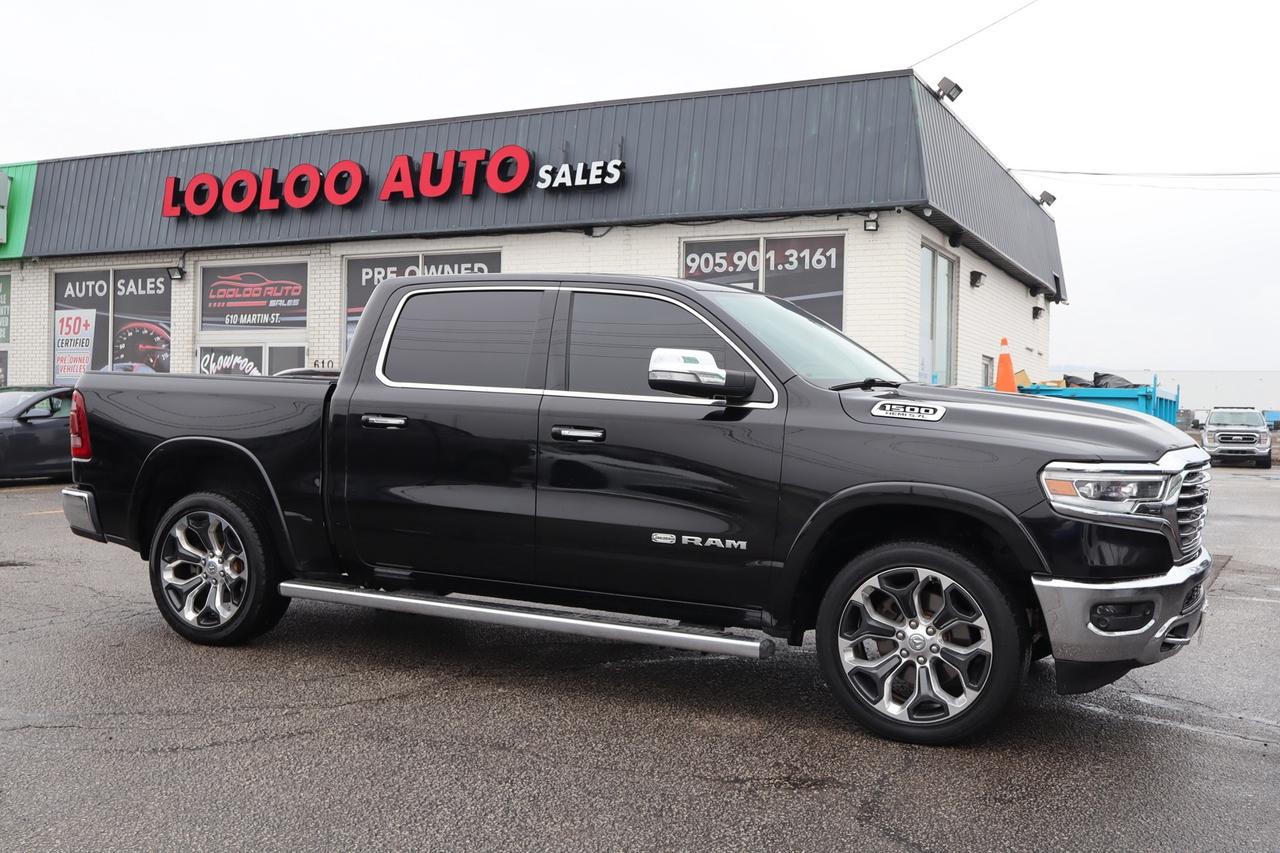 2019 RAM 1500 Longhorn Crew Cab 4WD Brown Interior Photo