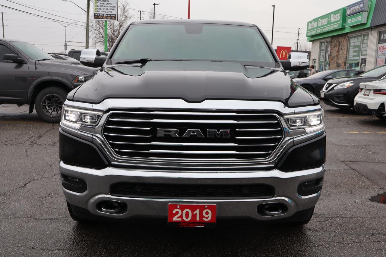 2019 RAM 1500 Longhorn Crew Cab 4WD Brown Interior Photo
