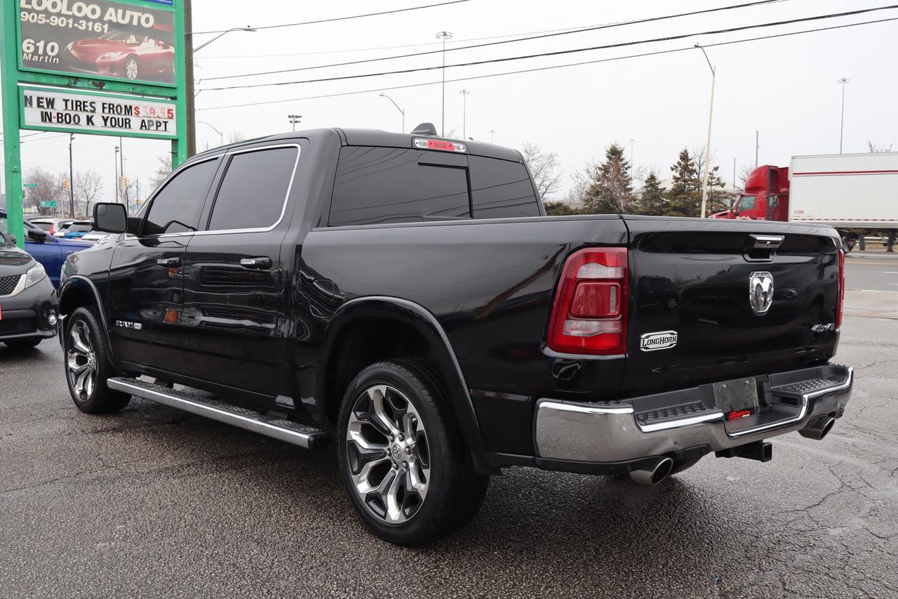 2019 RAM 1500 Longhorn Crew Cab 4WD Brown Interior Photo4
