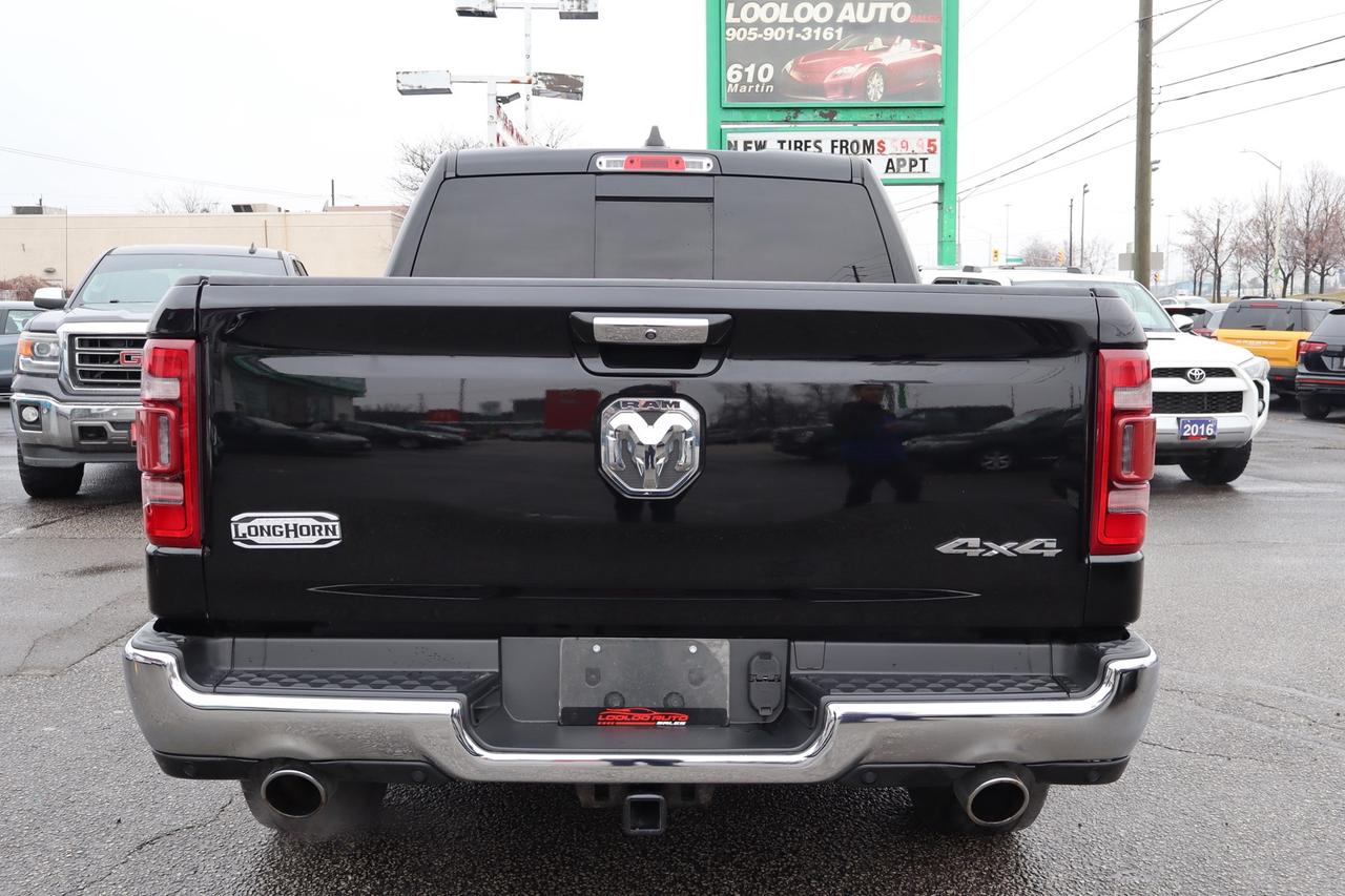 2019 RAM 1500 Longhorn Crew Cab 4WD Brown Interior Photo
