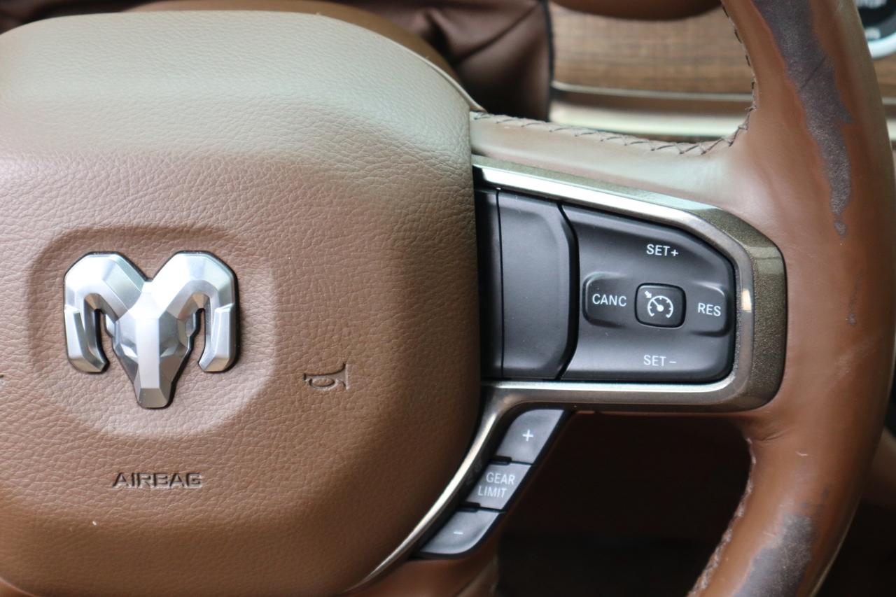 2019 RAM 1500 Longhorn Crew Cab 4WD Brown Interior Photo