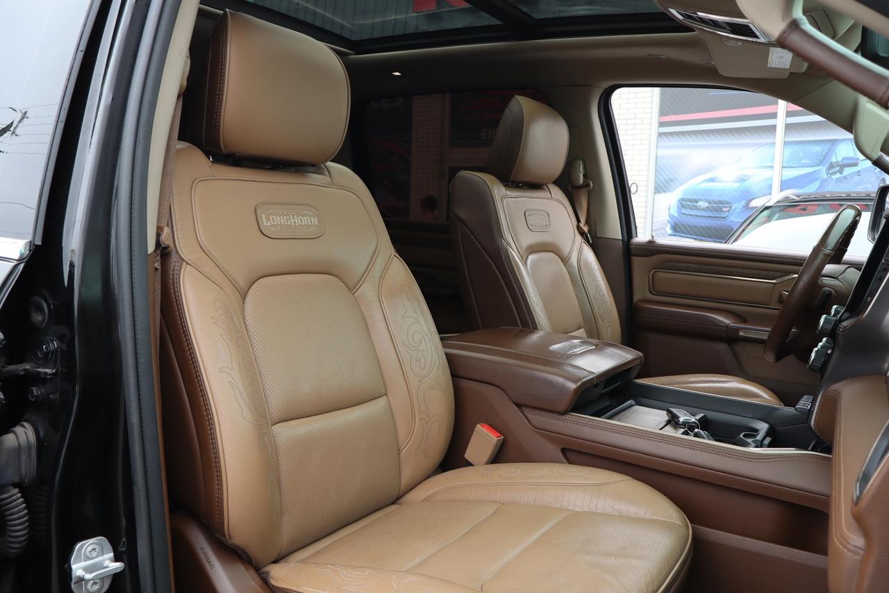 2019 RAM 1500 Longhorn Crew Cab 4WD Brown Interior Photo