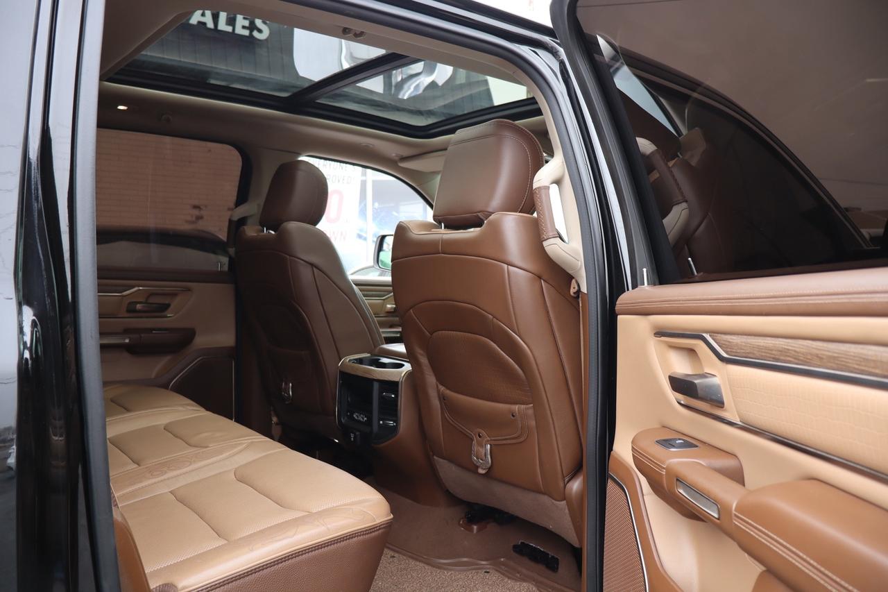 2019 RAM 1500 Longhorn Crew Cab 4WD Brown Interior Photo