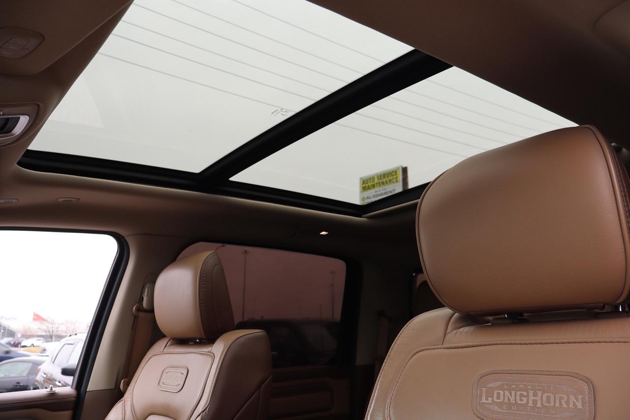 2019 RAM 1500 Longhorn Crew Cab 4WD Brown Interior Photo