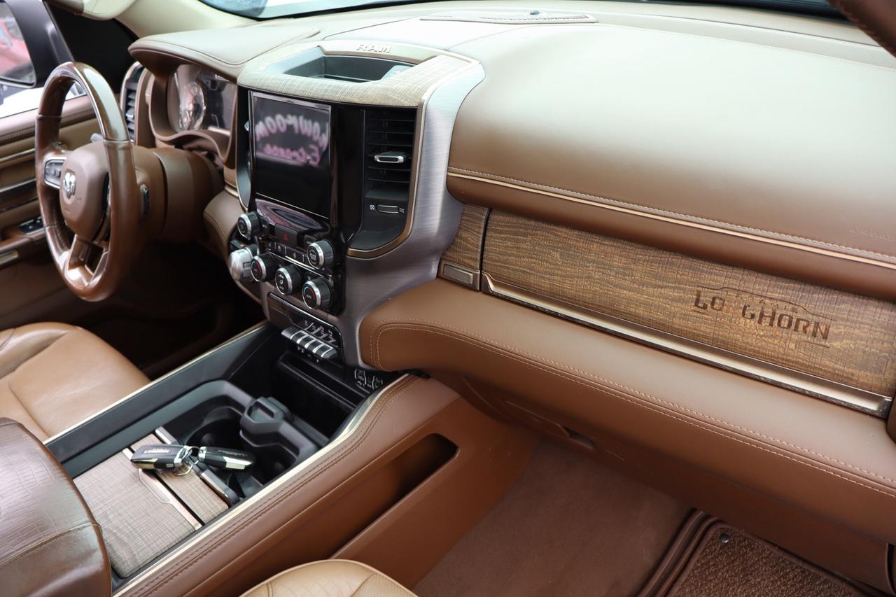2019 RAM 1500 Longhorn Crew Cab 4WD Brown Interior Photo