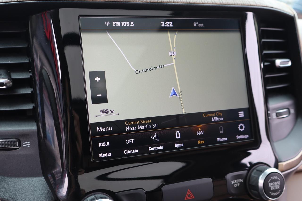 2019 RAM 1500 Longhorn Crew Cab 4WD Brown Interior Photo