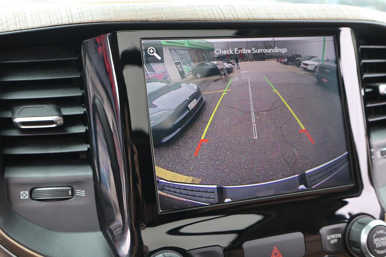 2019 RAM 1500 Longhorn Crew Cab 4WD Brown Interior Photo