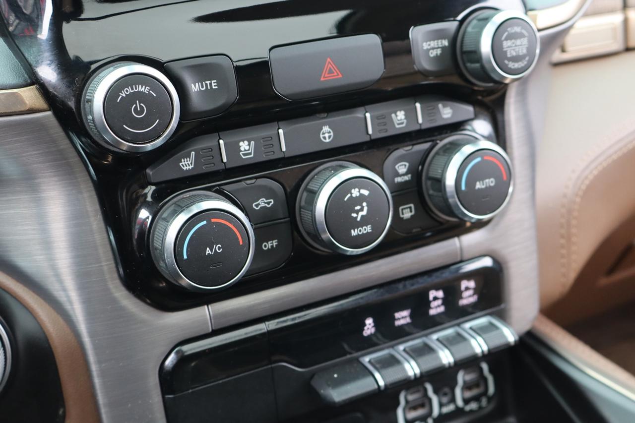 2019 RAM 1500 Longhorn Crew Cab 4WD Brown Interior Photo