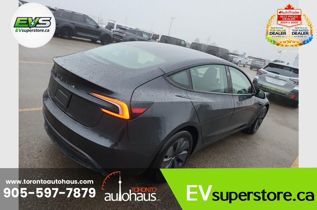 2025 Tesla Model 3 LONG RANGE   EVSUPERSTORE.CA I OVER 100 IN STOCK Photo