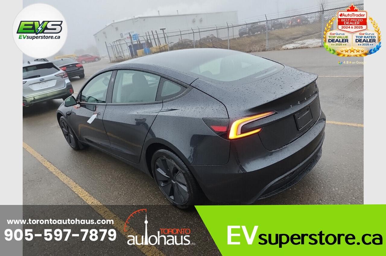 2025 Tesla Model 3 LONG RANGE   EVSUPERSTORE.CA I OVER 100 IN STOCK Photo