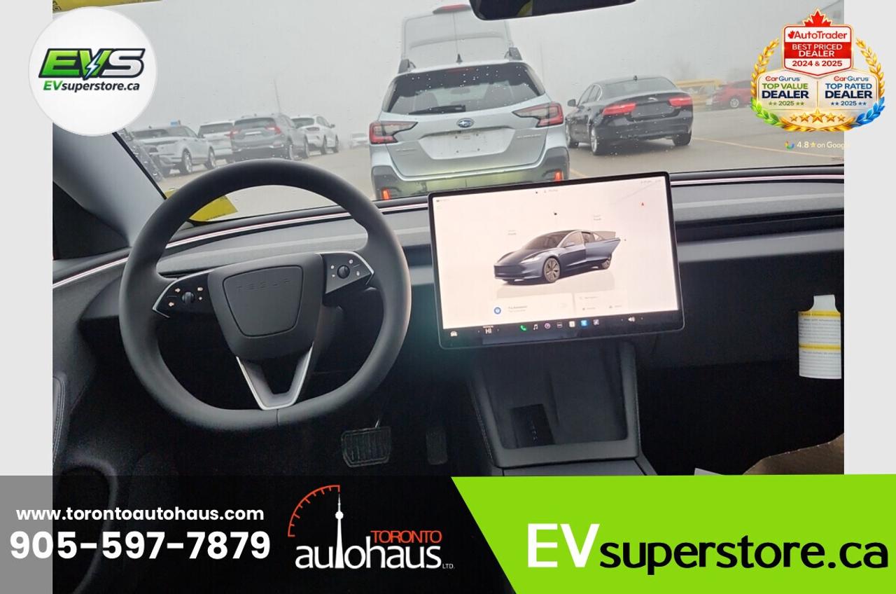 2025 Tesla Model 3 LONG RANGE   EVSUPERSTORE.CA I OVER 100 IN STOCK Photo