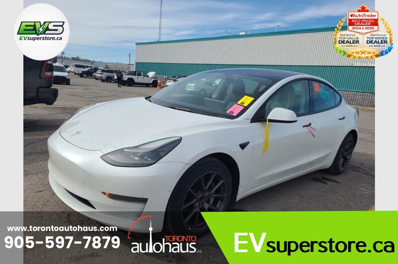 2021 Tesla Model 3 SR+ I OVER 100 TESLAS EVSUPERSTORE.CA Photo
