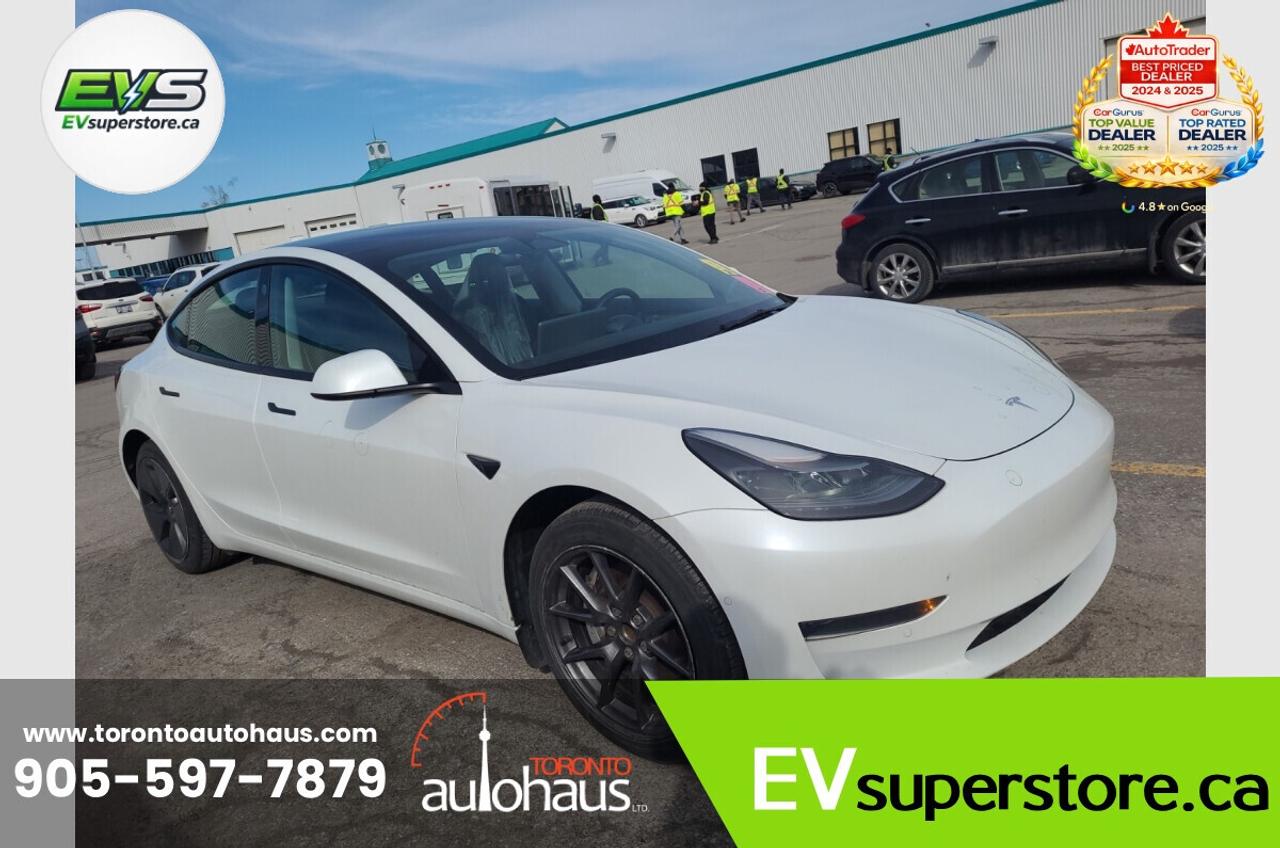 2021 Tesla Model 3 SR+ I OVER 100 TESLAS EVSUPERSTORE.CA Photo3