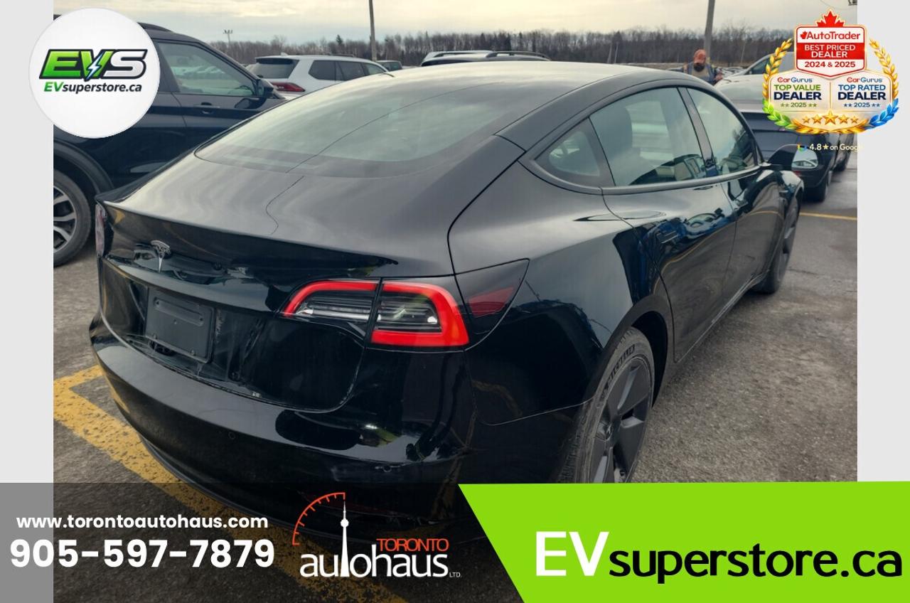 2022 Tesla Model 3 LFP I OVER 100 TESLAS I EVSUPERSTORE.CA Photo3
