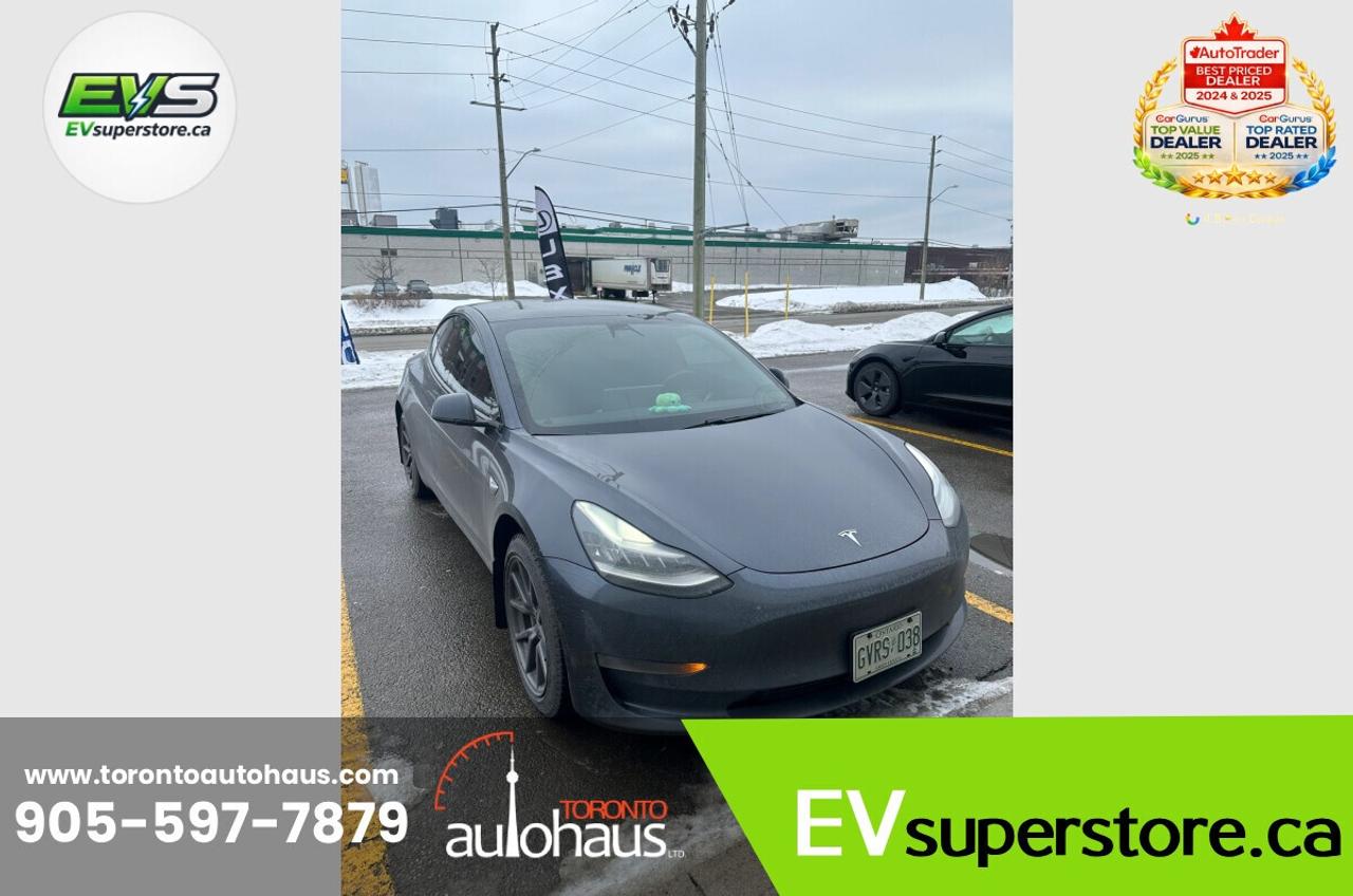 2019 Tesla Model 3 SR+ I OVER 100 TESLAS EVSUPERSTORE.CA Photo