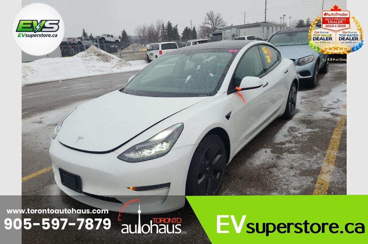 2021 Tesla Model 3 SR+ I OVER 100 TESLAS EVSUPERSTORE.CA Photo