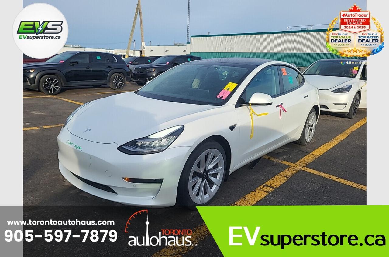 2021 Tesla Model 3 SR+ I OVER 100 TESLAS EVSUPERSTORE.CA Photo