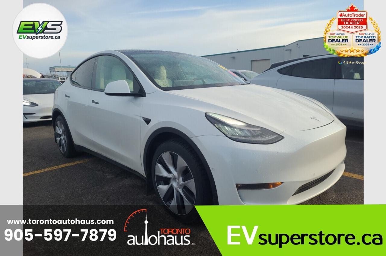 2021 Tesla Model Y 7 SEATS I AWD I WHITE INTERIOR Photo