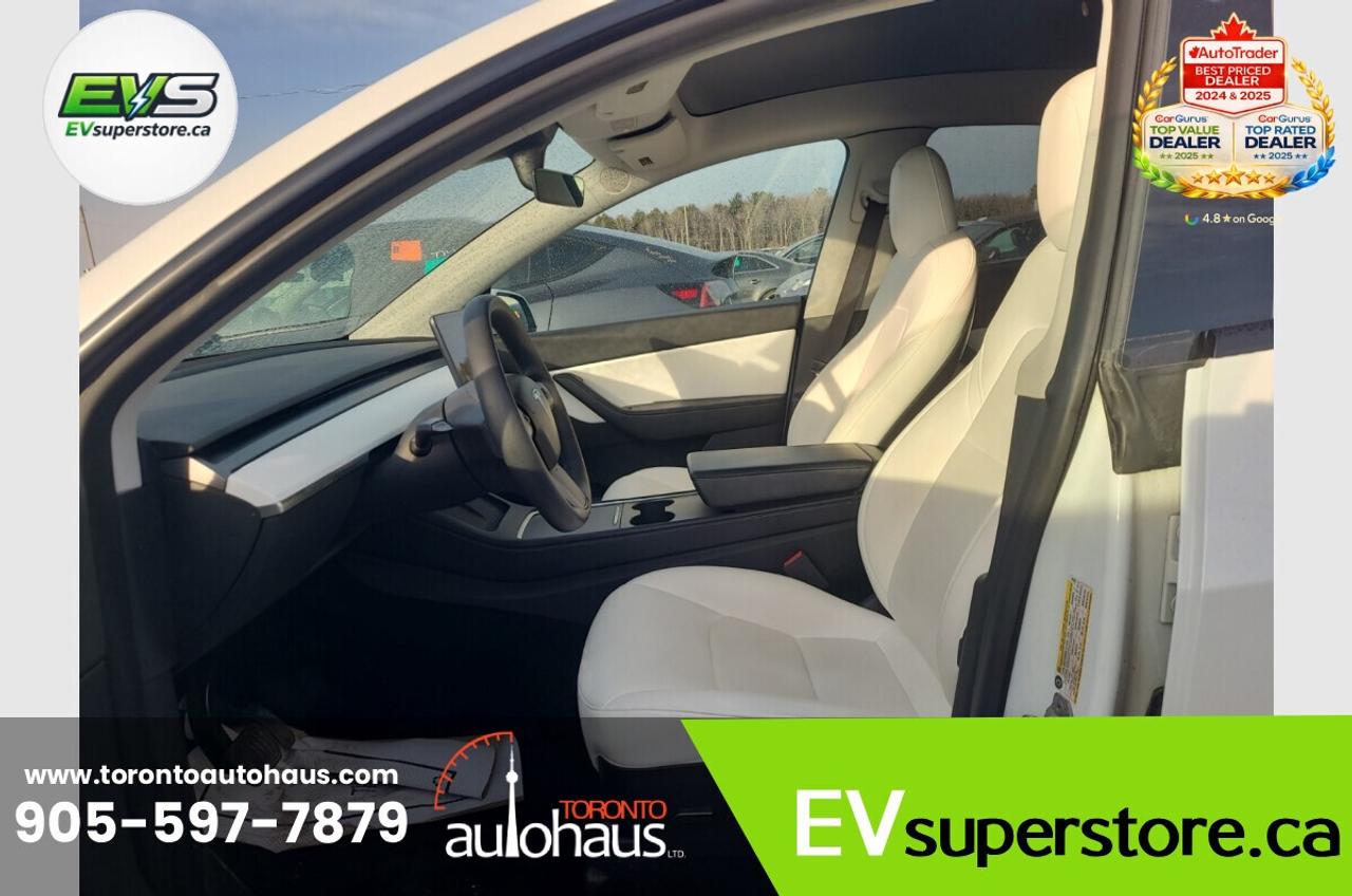 2021 Tesla Model Y 7 SEATS I AWD I WHITE INTERIOR Photo