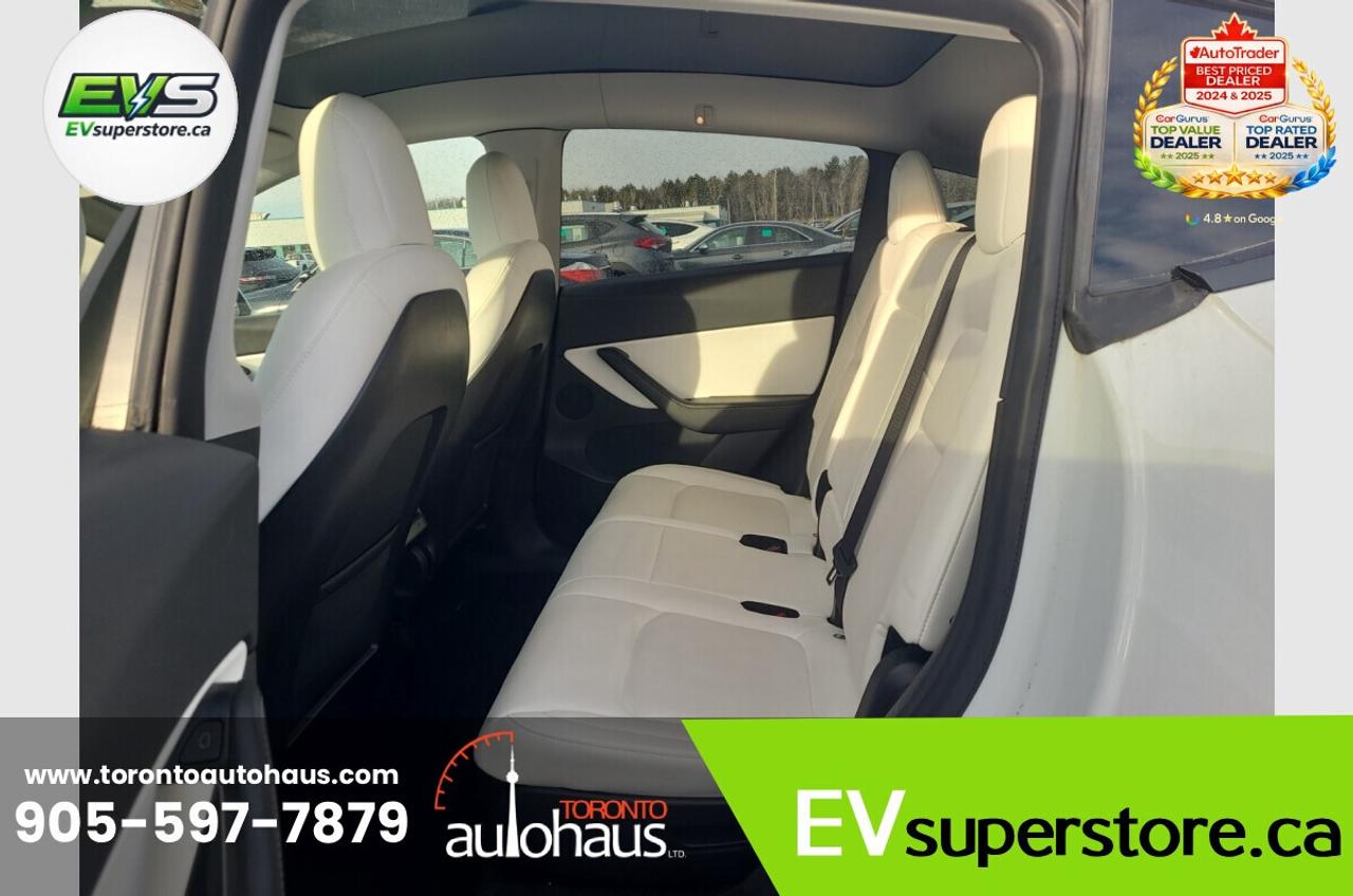2021 Tesla Model Y 7 SEATS I AWD I WHITE INTERIOR Photo