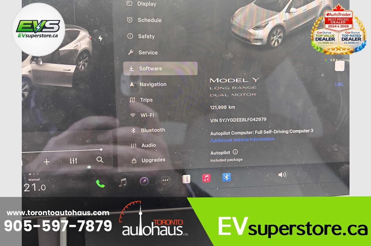 2020 Tesla Model Y LR AWD I WHITE INT. I OVER 100 TESLAS EVSUPERSTORE Photo