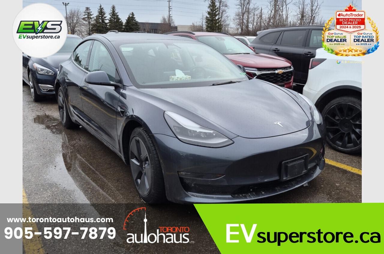 2022 Tesla Model 3 LR AWD I OVER 100 TESLAS EVSUPERSTORE.CA Photo