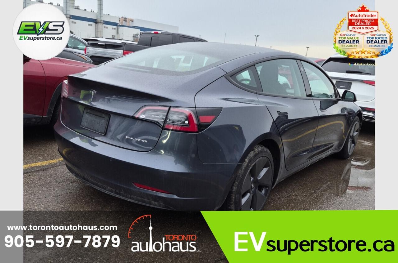 2022 Tesla Model 3 LR AWD I OVER 100 TESLAS EVSUPERSTORE.CA Photo