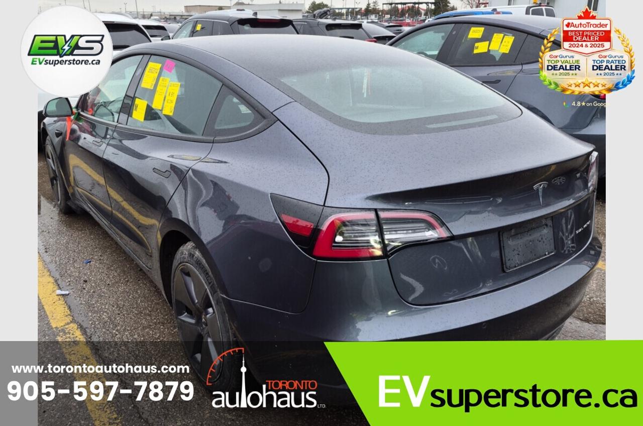 2022 Tesla Model 3 LR AWD I OVER 100 TESLAS EVSUPERSTORE.CA Photo