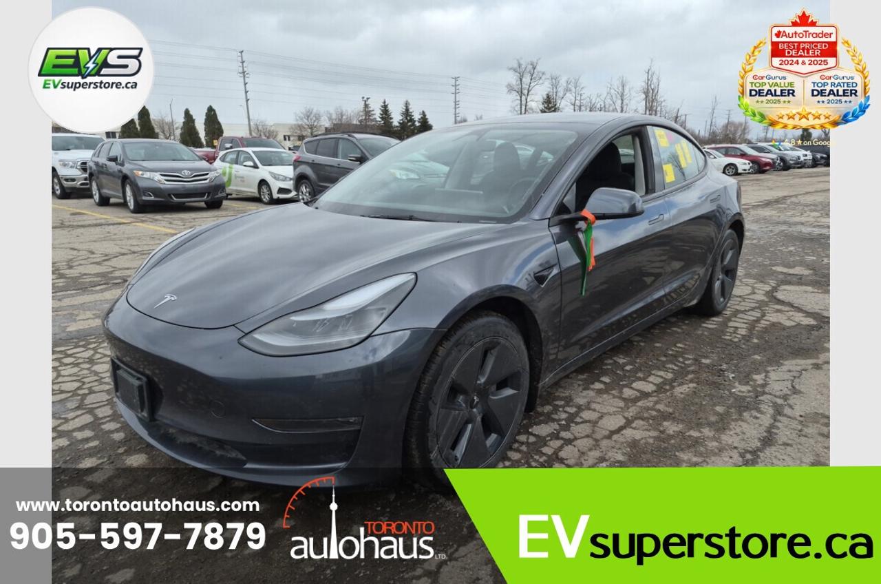 2023 Tesla Model 3 LR AWD I OVER 100 TESLAS EVSUPERSTORE.CA Photo