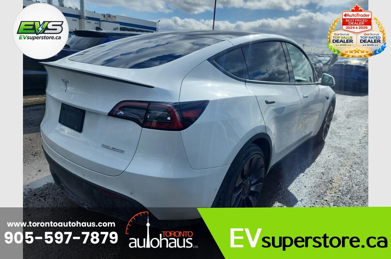 2022 Tesla Model Y PERFORMANCE I WHITE INT. I  AT EVSUPERSTORE.CA Photo3