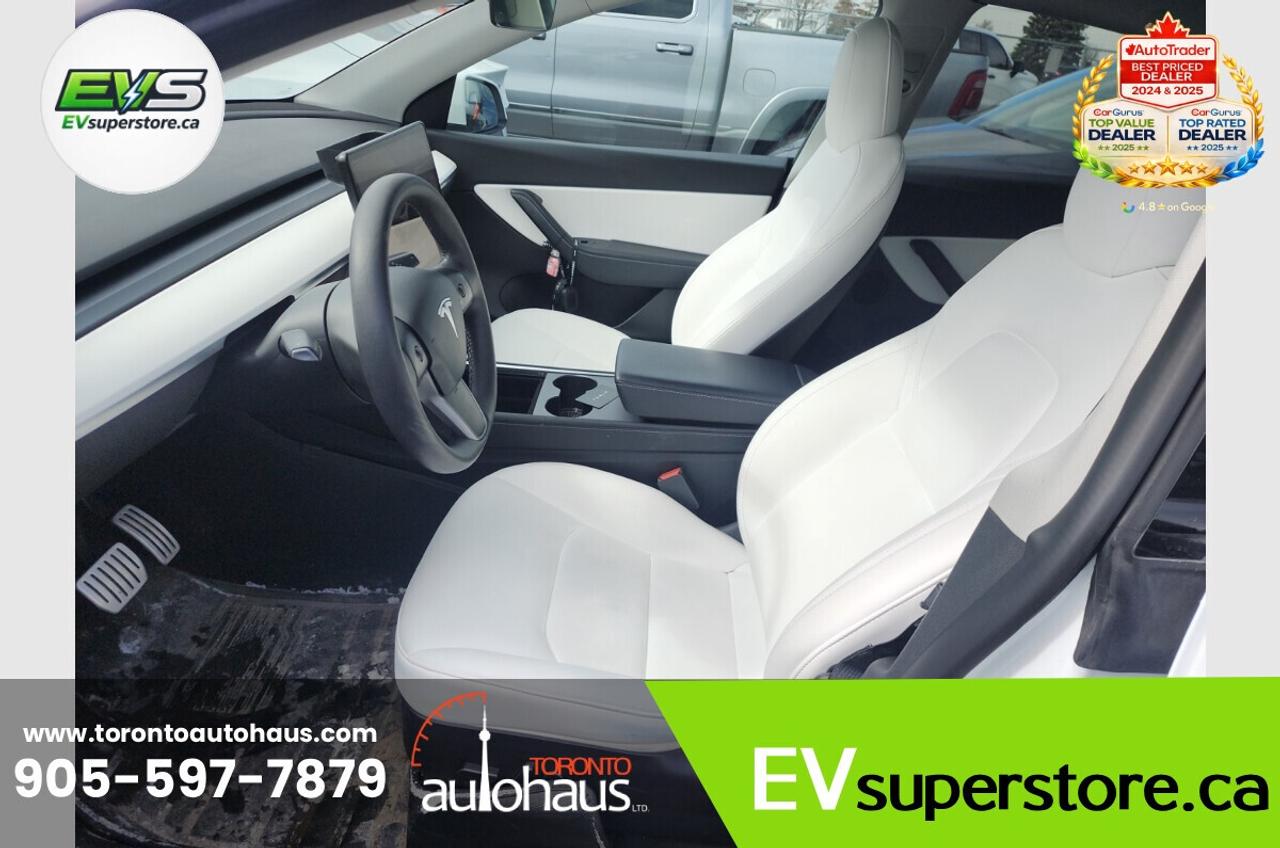 2022 Tesla Model Y PERFORMANCE I WHITE INT. I  AT EVSUPERSTORE.CA Photo