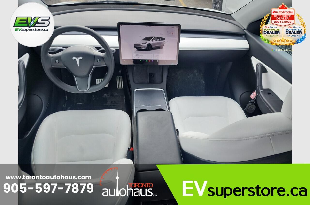 2022 Tesla Model Y PERFORMANCE I WHITE INT. I  AT EVSUPERSTORE.CA Photo