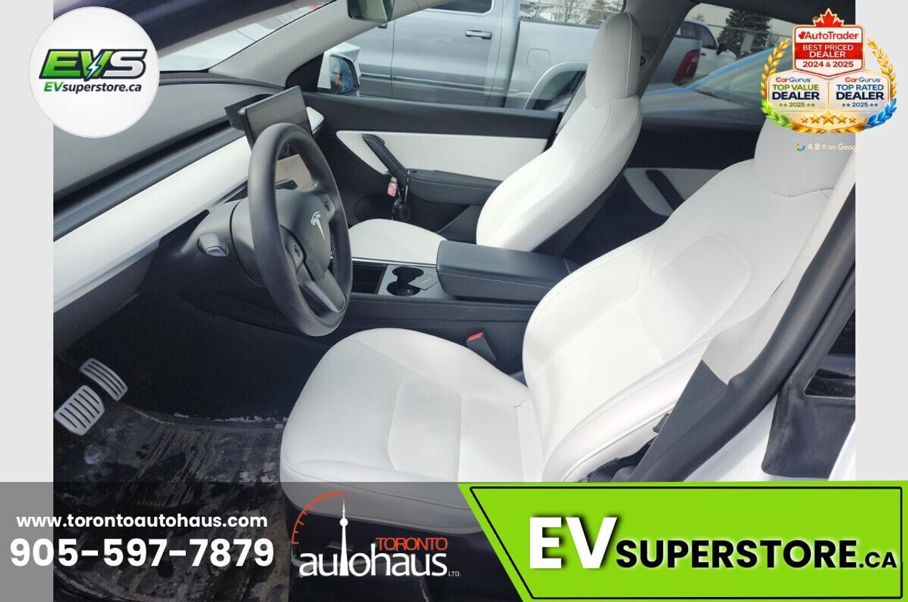 2022 Tesla Model Y PERFORMANCE I WHITE INT. I  AT EVSUPERSTORE.CA Photo