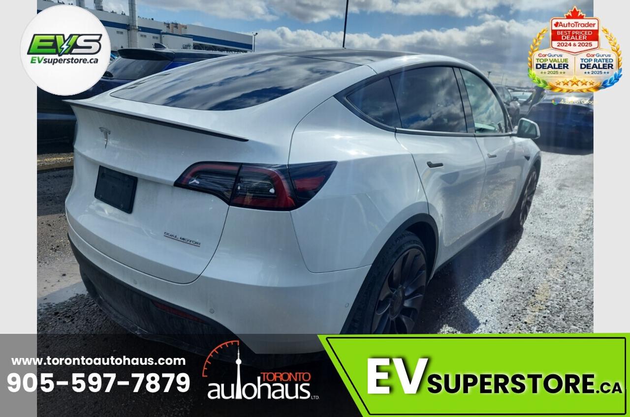 2022 Tesla Model Y PERFORMANCE I WHITE INT. I  AT EVSUPERSTORE.CA Photo