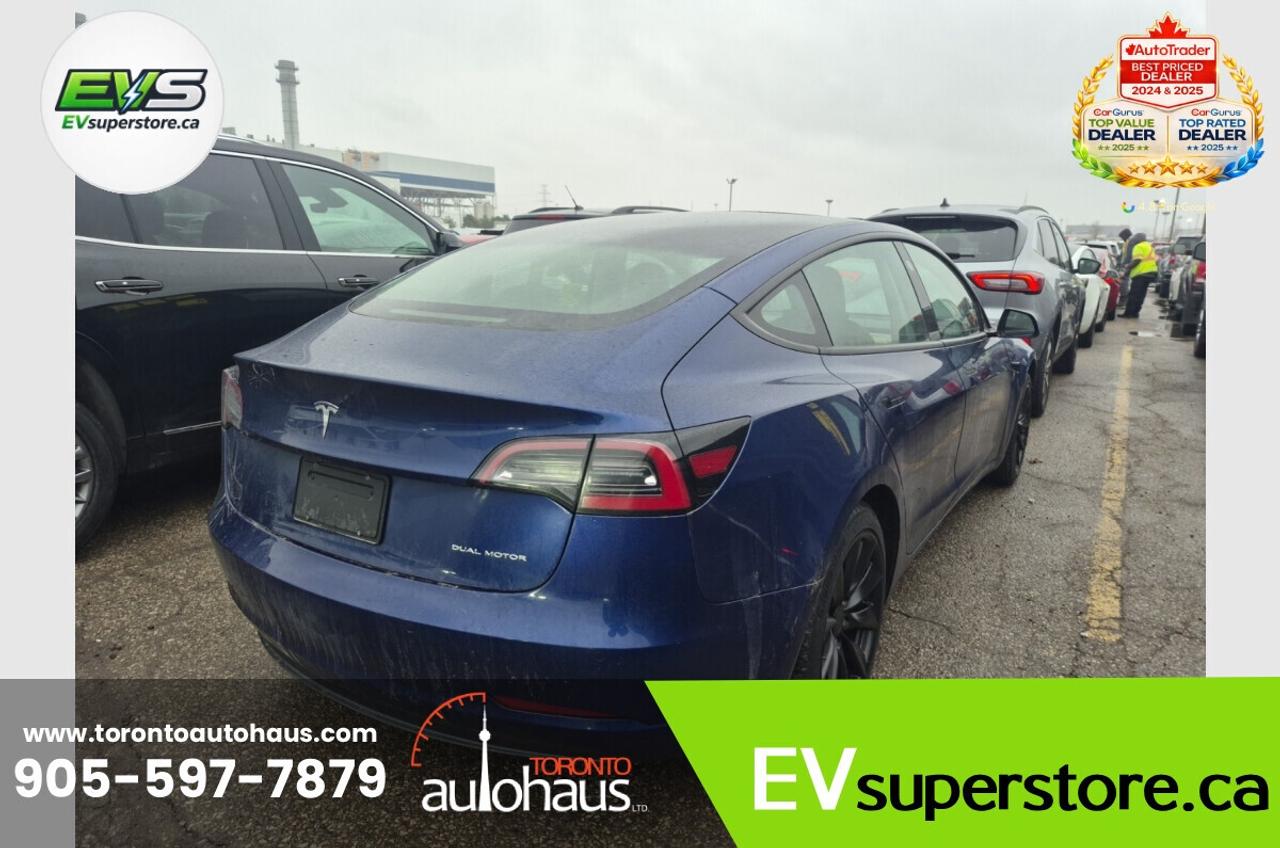 2022 Tesla Model 3 LR AWD I OVER 100 TESLAS EVSUPERSTORE.CA Photo3