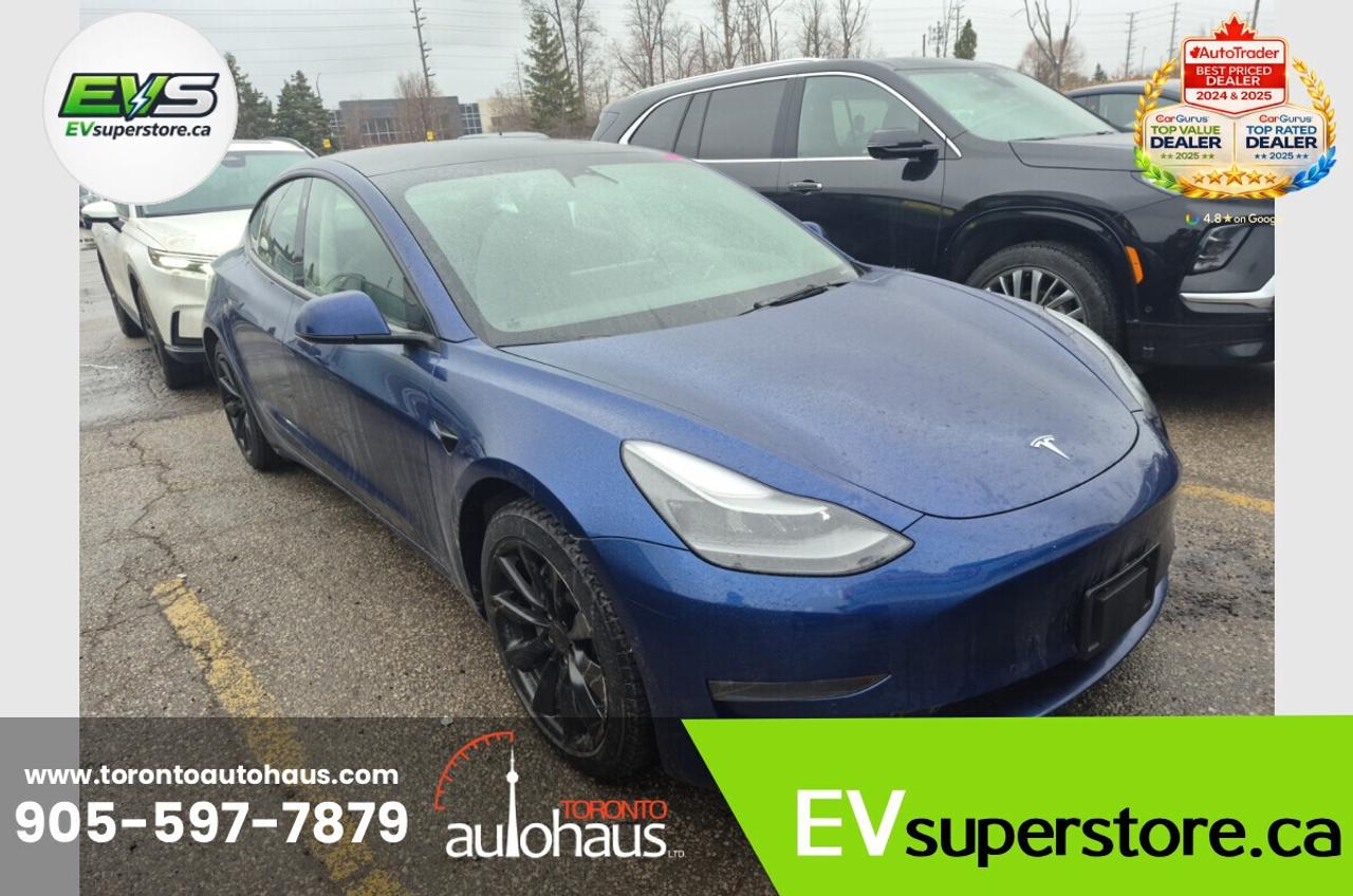 2022 Tesla Model 3 LR AWD I OVER 100 TESLAS EVSUPERSTORE.CA Photo