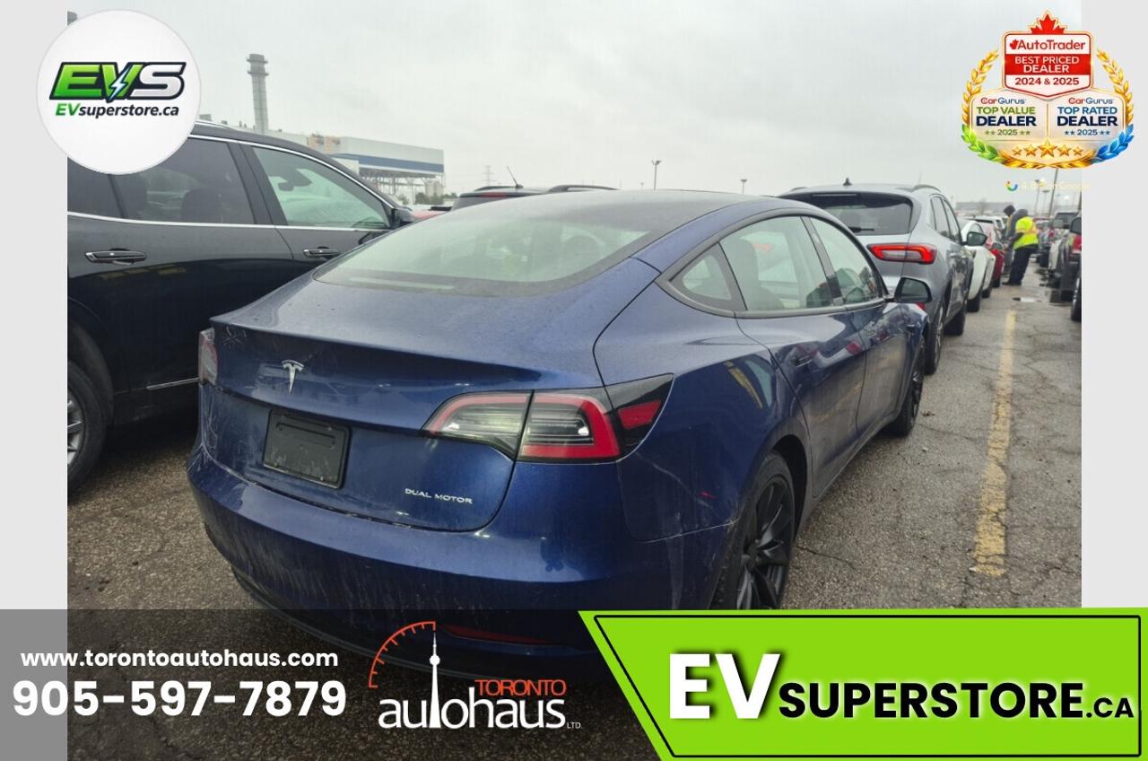 2022 Tesla Model 3 LR AWD I OVER 100 TESLAS EVSUPERSTORE.CA Photo