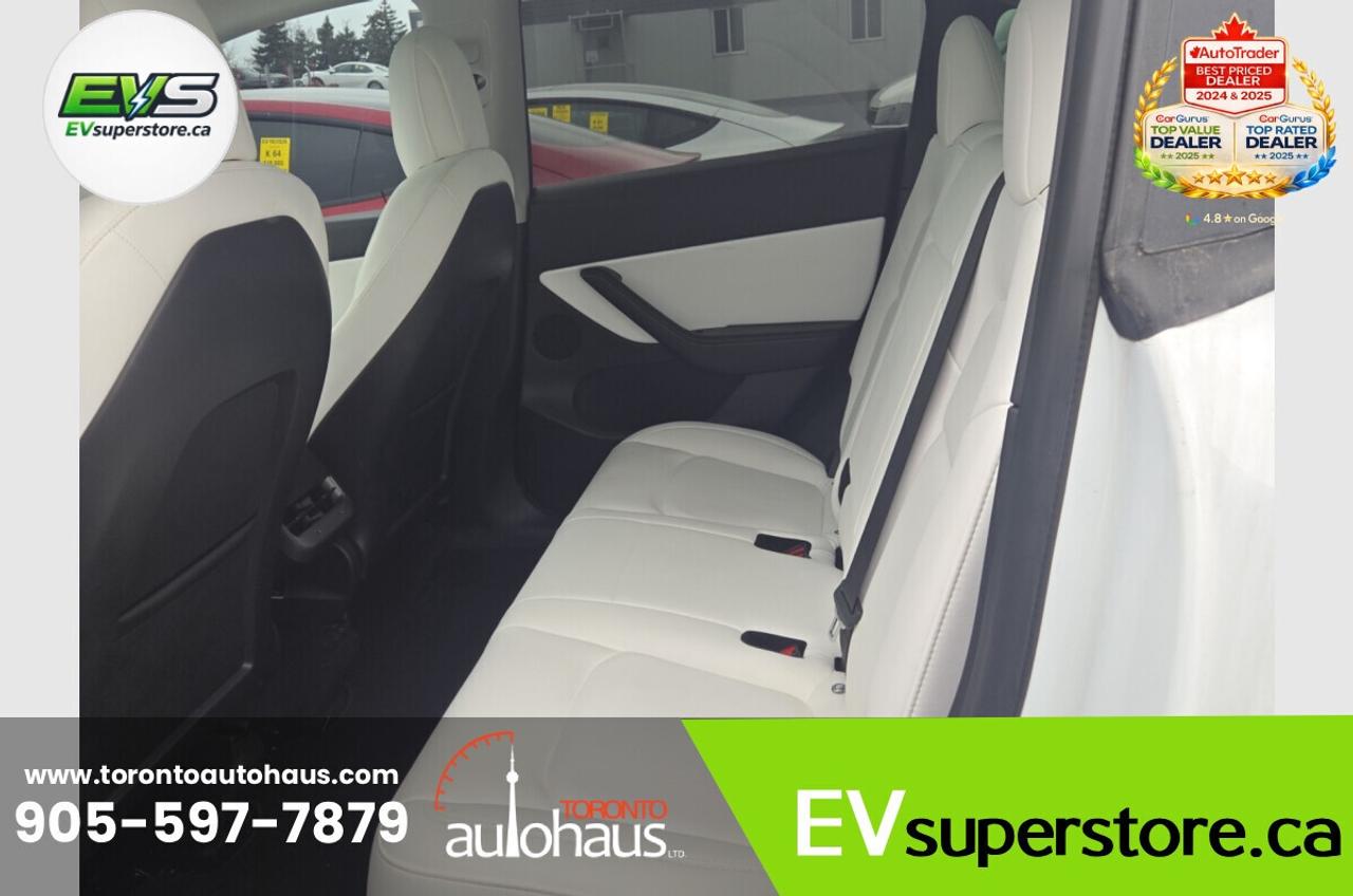 2022 Tesla Model Y PERFORMANCE WHITE INT. I EVSUPERSTORE.CA Photo