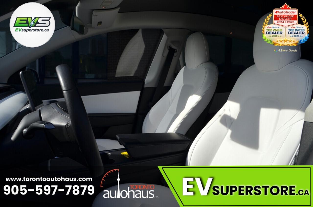 2022 Tesla Model Y PERFORMANCE WHITE INT. I EVSUPERSTORE.CA Photo