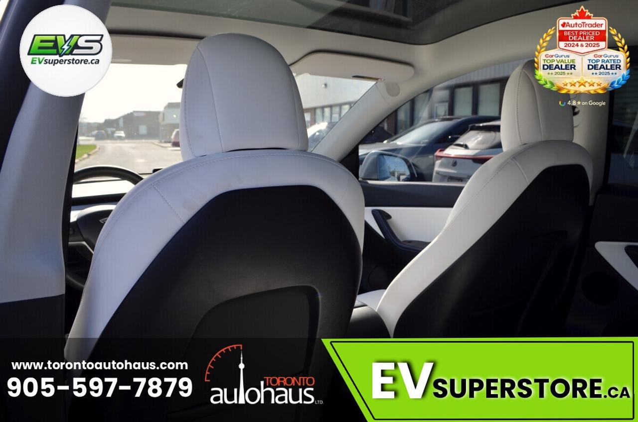 2022 Tesla Model Y PERFORMANCE WHITE INT. I EVSUPERSTORE.CA Photo