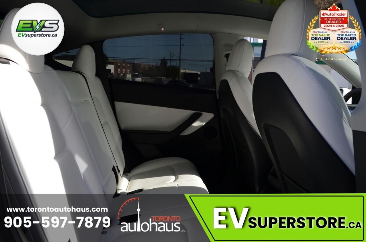 2022 Tesla Model Y PERFORMANCE WHITE INT. I EVSUPERSTORE.CA Photo