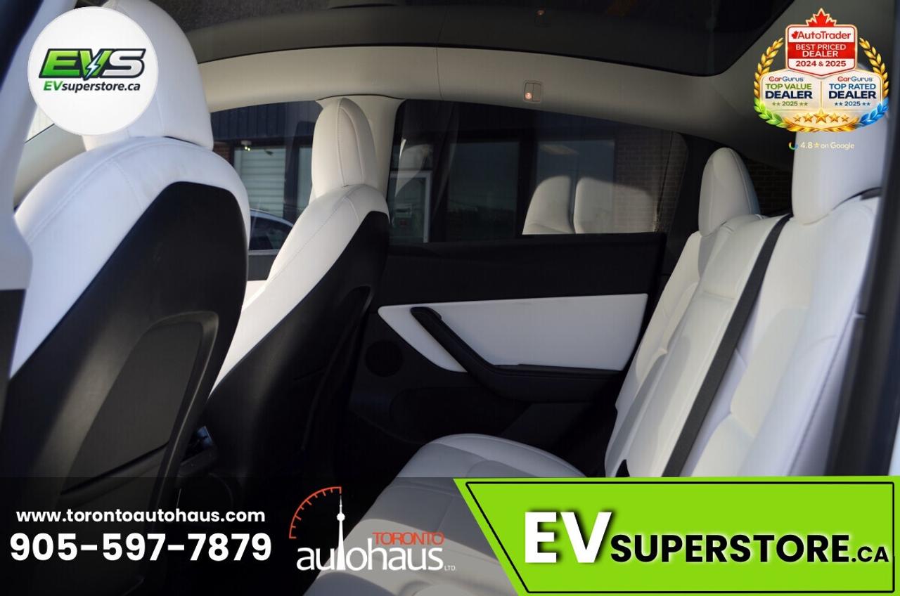 2022 Tesla Model Y PERFORMANCE WHITE INT. I EVSUPERSTORE.CA Photo
