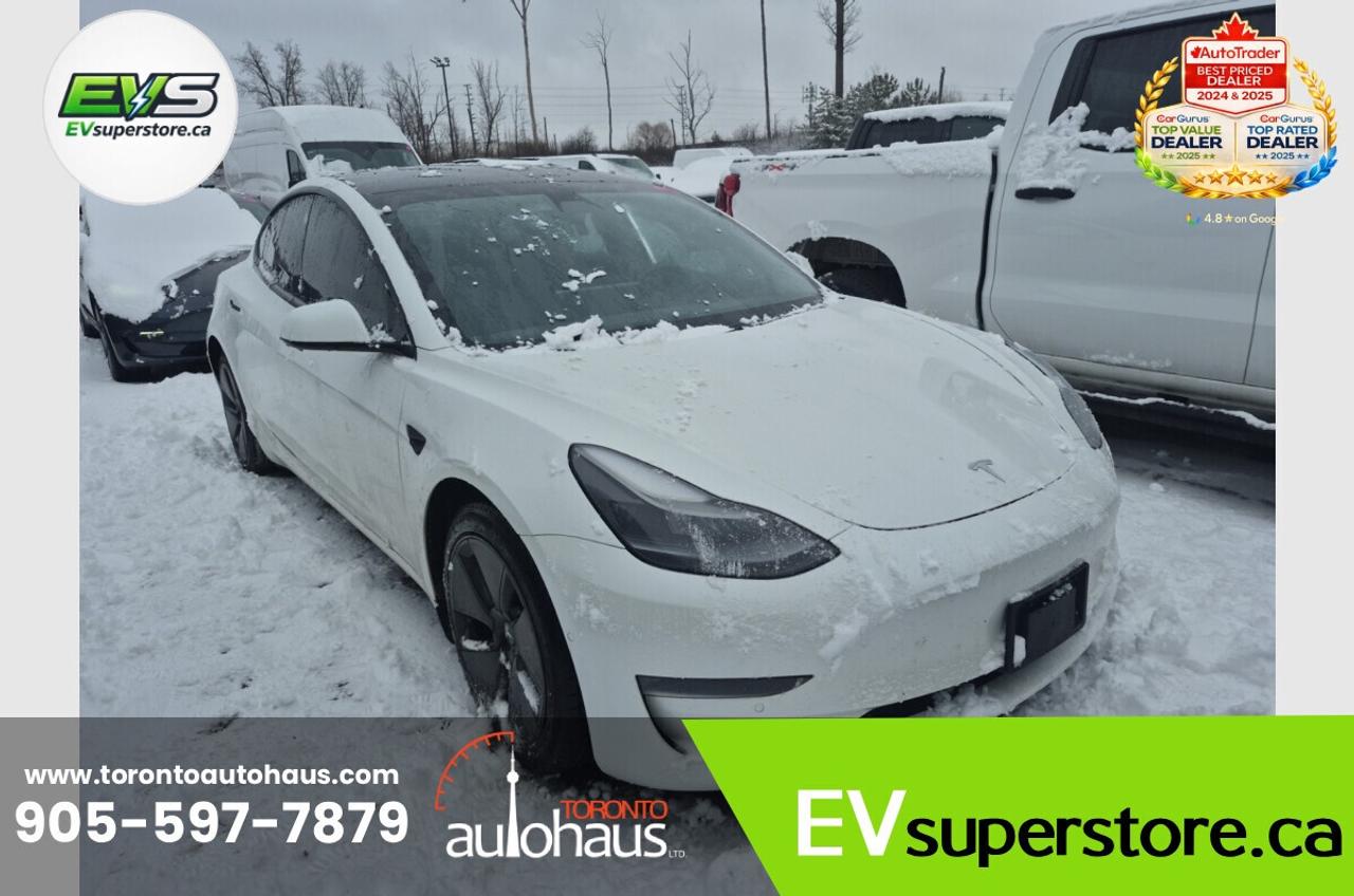 2021 Tesla Model 3 SR+ I OVER 100 TESLAS EVSUPERSTORE.CA Photo
