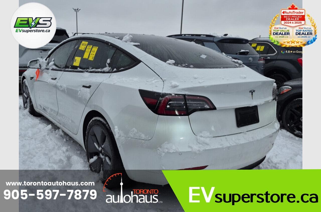 2021 Tesla Model 3 SR+ I WHITE INT. I OVER 100 TESLAS EVSUPERSTORE.CA Photo
