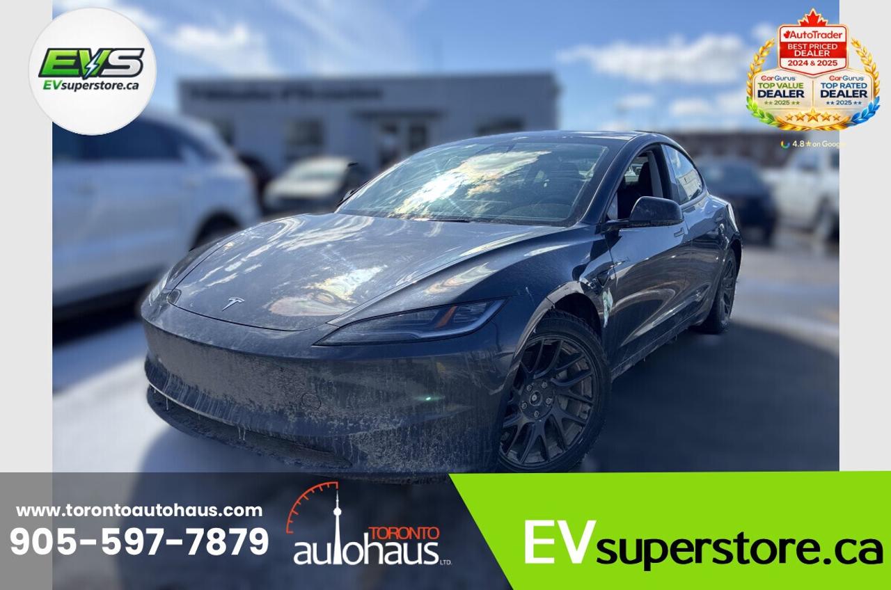 2024 Tesla Model 3 LR AWD I OVER 100 TESLAS EVSUPERSTORE.CA Photo